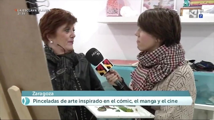 Academia Mariposa 88 en Aragón TV